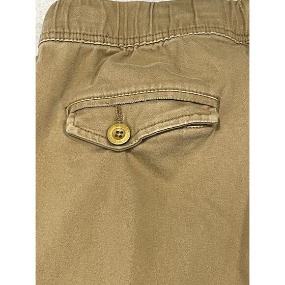 WT02 Elastic Waist Pull On Drawstring Jogger Pants Brown Men’s Size Medium - Picture 7 of 13